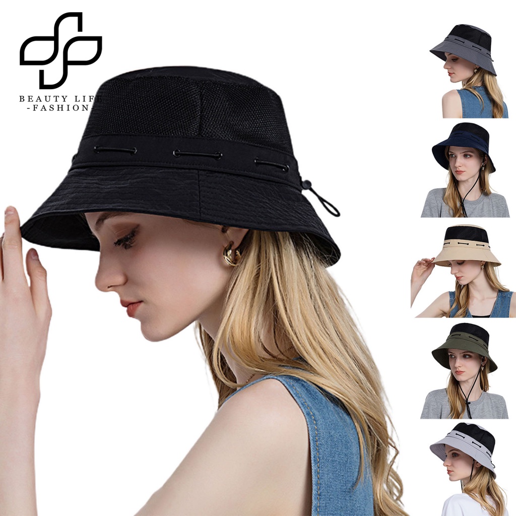 Nón Tai Bèo Rộng Vành Chống Nắng Màu Sắc Tương Phản Tùy Chỉnh Thời Trang Unisex