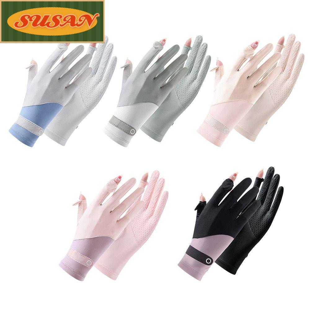 Găng Tay Chống Trượt Chống Tia UV Cho Nữ