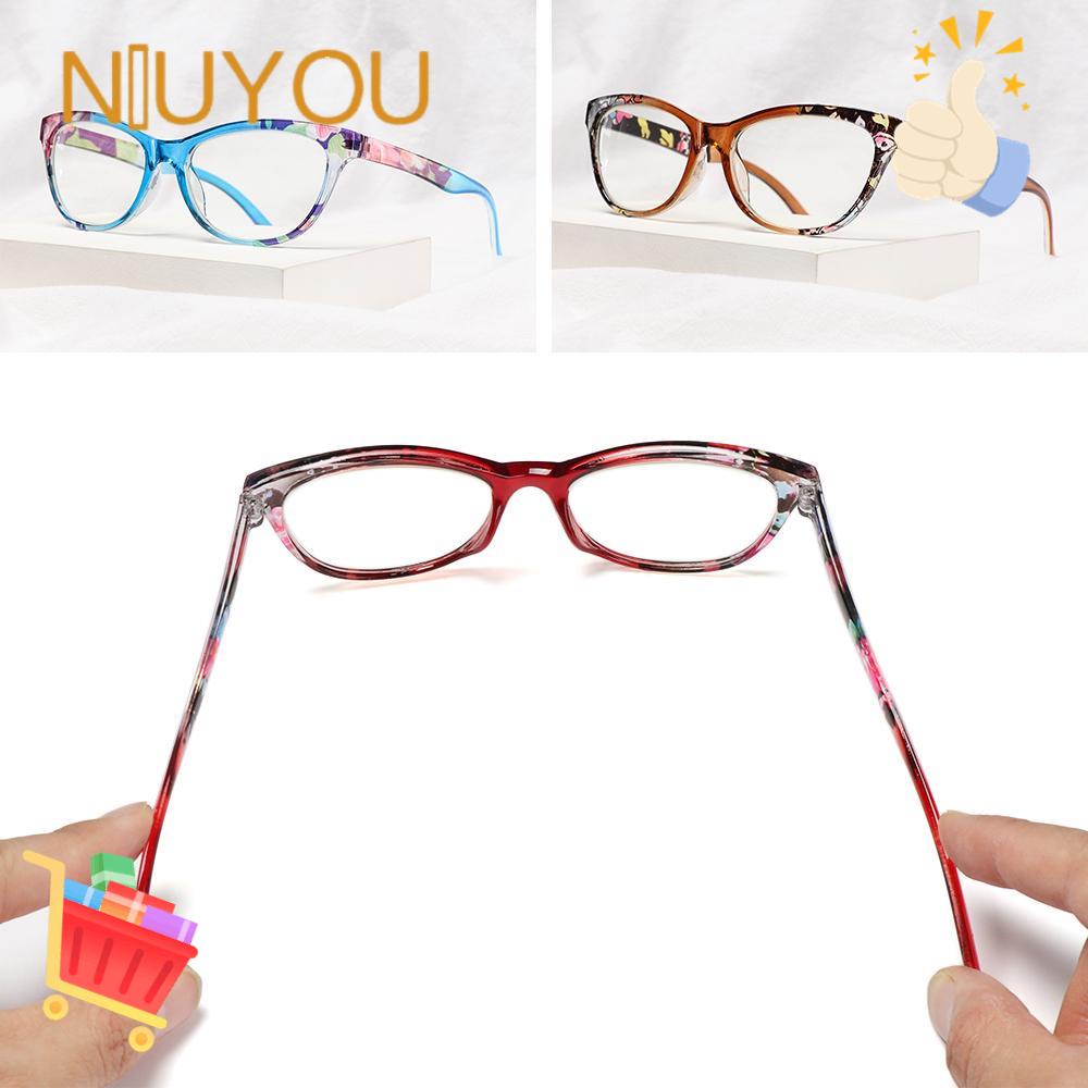 Kính Đọc Sách Bằng Nhựa Siêu Nhẹ Hình Mắt Mèo Độc Đáo