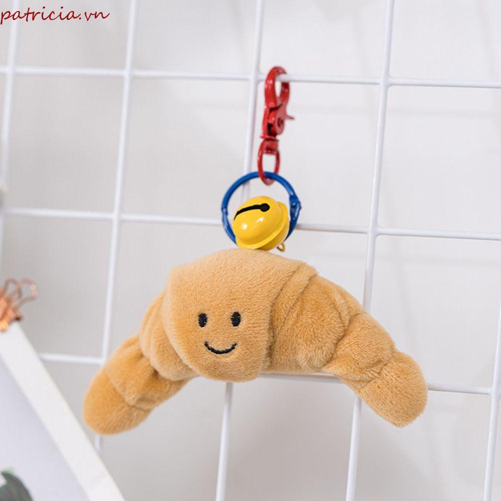 Móc Khóa Nhồi Bông Hình Thức Ăn Mềm Mại Cho Bé