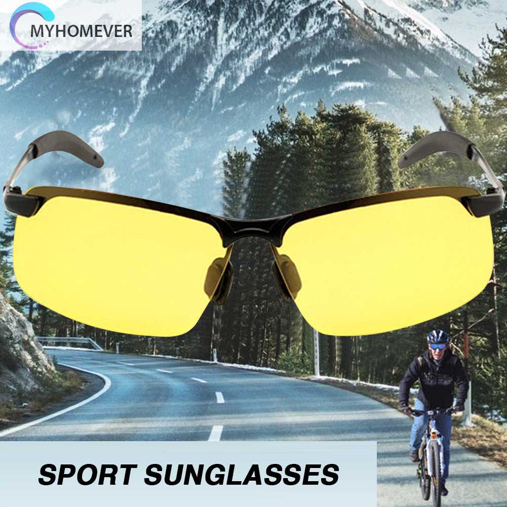 Kính Mát Phân Cực Chống Tia UV Phong Cách Thể Thao Thời Trang Cho Nam