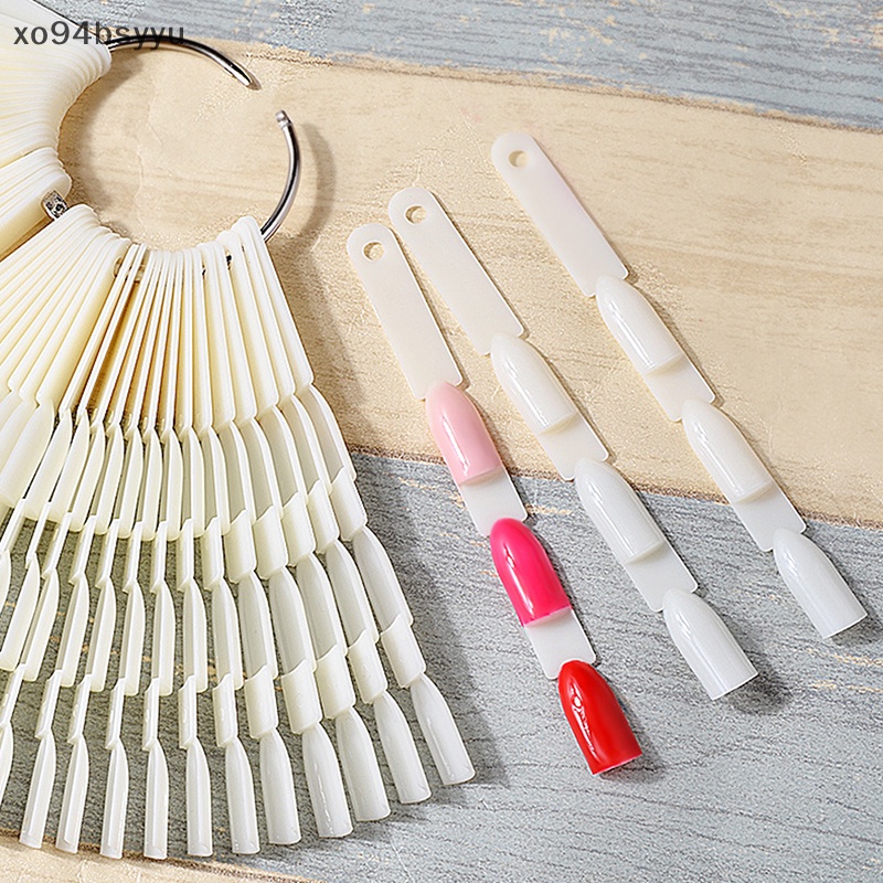 Set 150 Que Móng Tay Giả Hình Quạt Xo94Bsyu