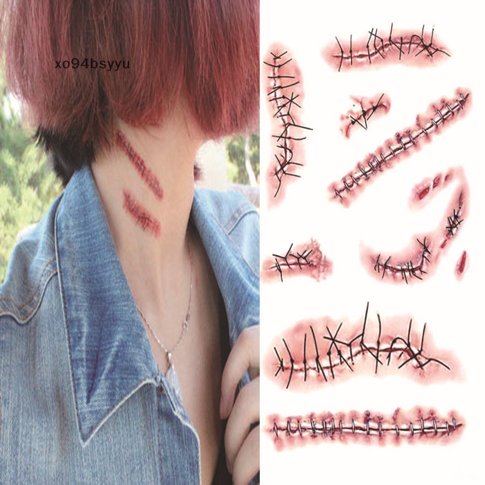 Hình Xăm Dán Tạm Thời Xo94Bsyu Chống Thấm Nước Thiết Kế Thời Trang