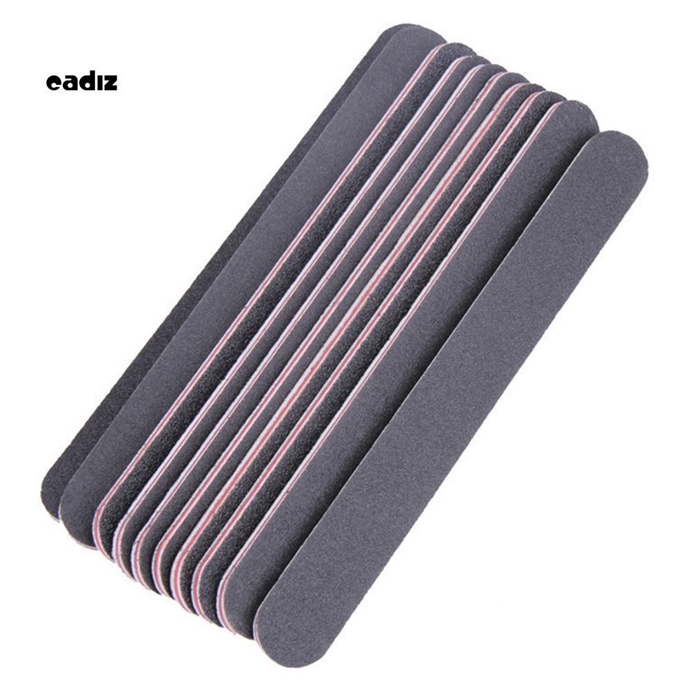 Bộ 10 Cây Dũa Móng Tay Dạng Khối Độc Đáo