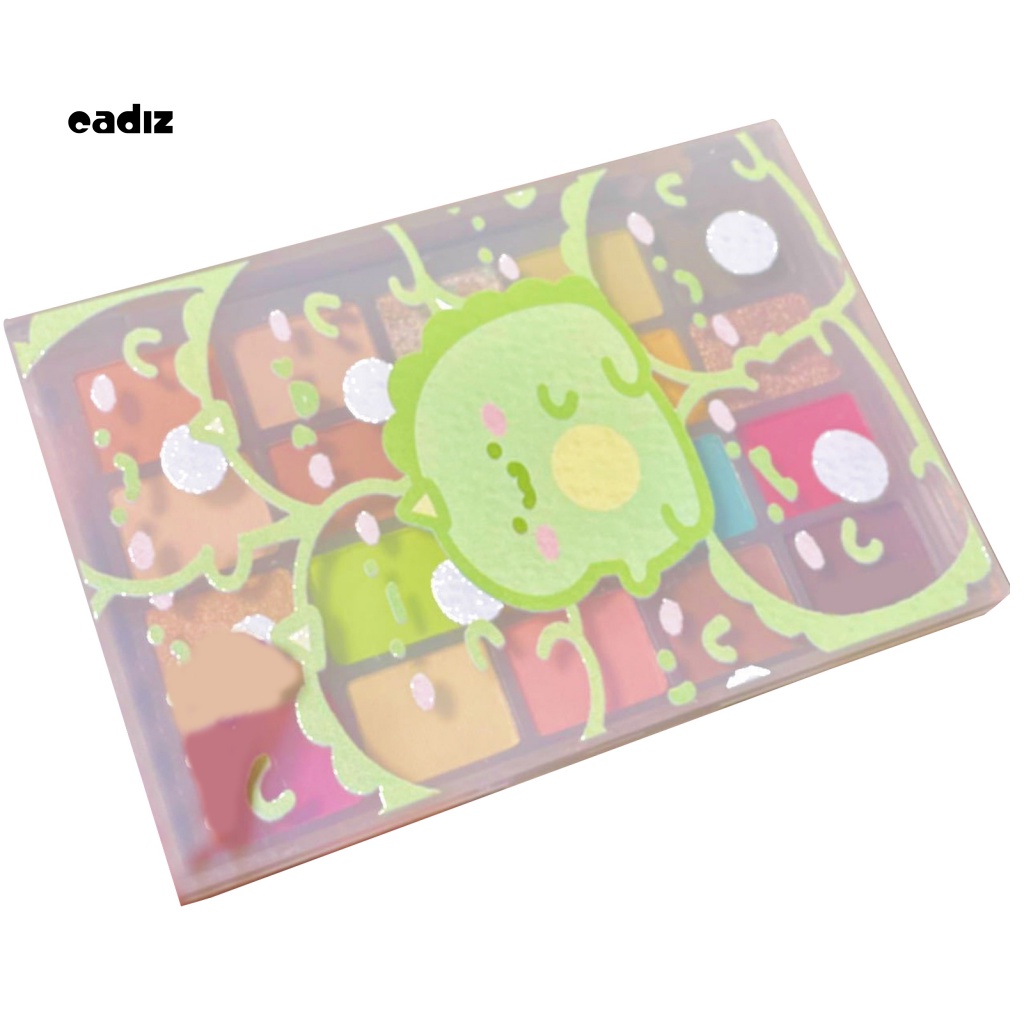 Bảng Phấn Mắt 20 Màu Lì Và Ánh Nhũ Kết Hợp Trang Điểm Kháng Nước Và Chống Mồ Hôi Lâu Trôi