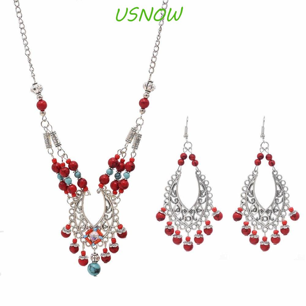 Băng Đô Cài Tóc Dạng Chuỗi Hạt Tua Rua Phong Cách Bohemia Cổ Điển Độc Đáo Thời Trang Cho Nữ