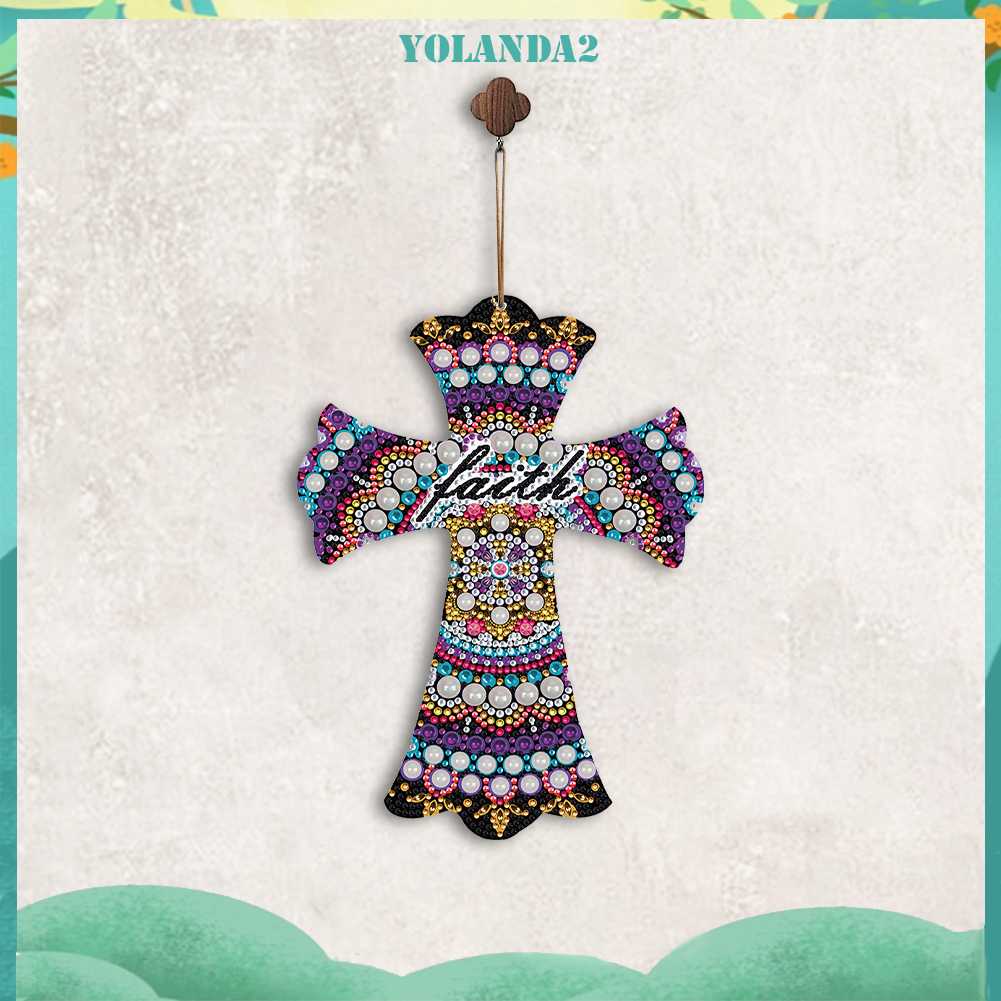 Mặt Dây Chuyền Đính Đá 5D Một Mặt Tự Làm Trang Trí Túi Xách Cho Nữ