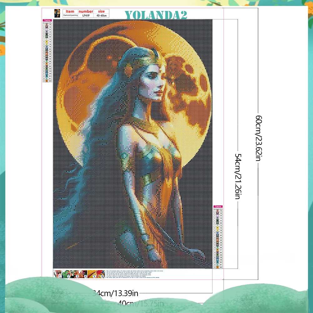 Tranh Đính Đá Kim Cương Toàn Bộ 5D DIY Hình Vẽ Nữ Thần Trang Trí Nhà Cửa