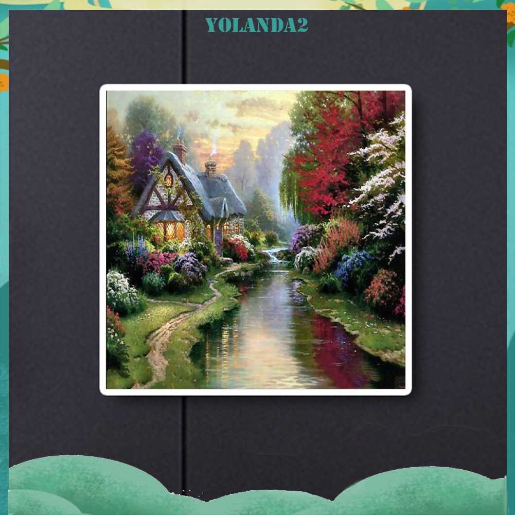 Tranh Đính Đá Kim Cương Toàn Bộ 5D DIY Hình Vẽ Nghệ Thuật Trang Trí Nhà Cửa