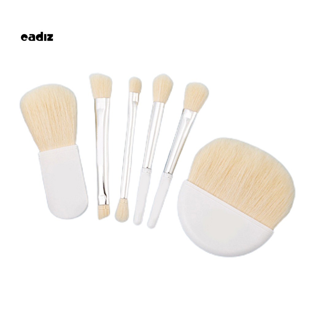 Set 6 Cọ Trang Điểm Lông Mềm Có Thể Tái Sử Dụng Kèm Hộp Đựng