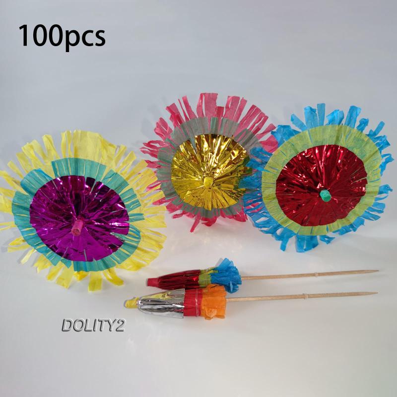 [Dolity2] 100 Cây Dù Uống Cocktail 5.91 "Cho Tiệc Cưới