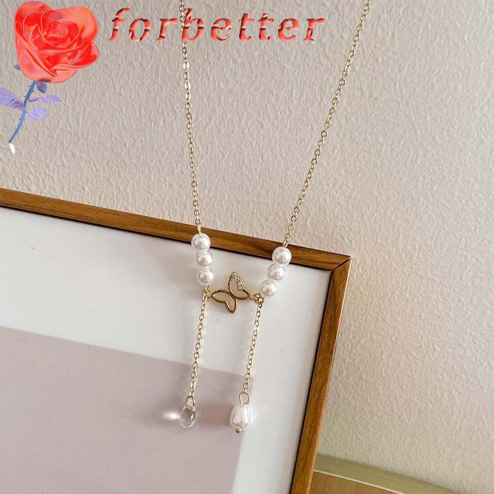 Vòng cổ Mặt Hình Bướm Ngọt Ngào Thanh Lịch Cho Nữ