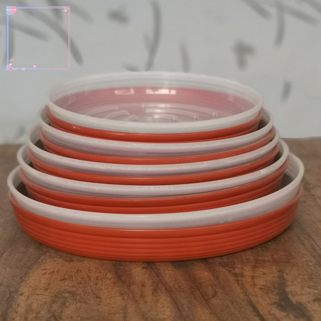 Khay Đựng Chậu Hoa Bằng Nhựa Dày Dặn Tiết Kiệm Nước Cho Văn Phòng