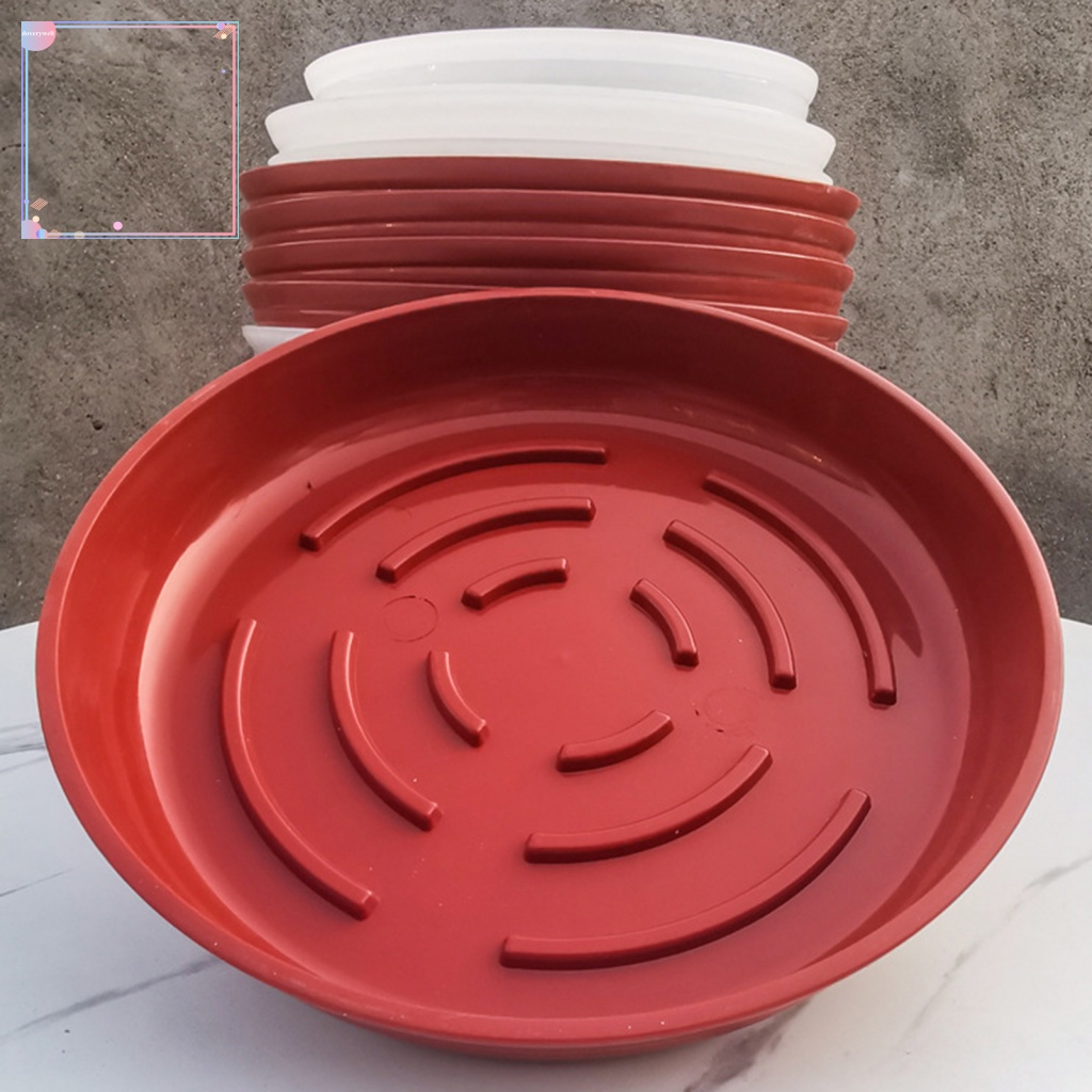 Khay Đựng Chậu Hoa Bằng Nhựa Dày Dặn Tiết Kiệm Nước Cho Văn Phòng