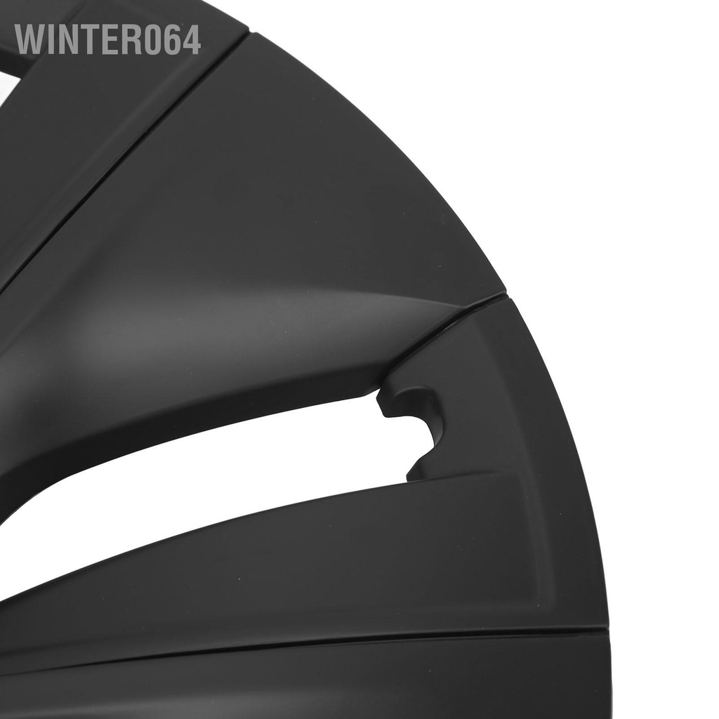 Winter064 Thay thế thiết kế kết cấu có độ bền cao màu đen mờ 4 bánh xe cho Tesla Model Y 2020‑2023