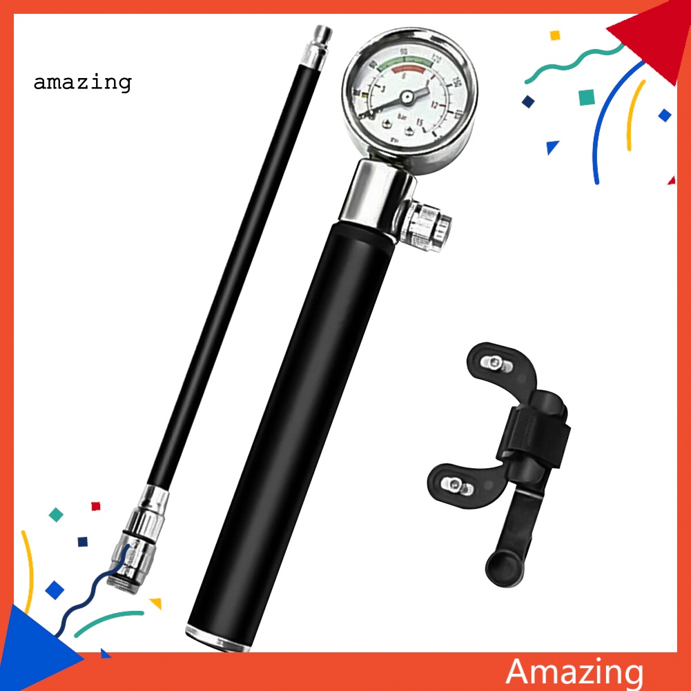 Ống Bơm Hơi Xe Đạp Áp Suất Cao Thiết Kế Nhỏ Gọn Tiện Dụng