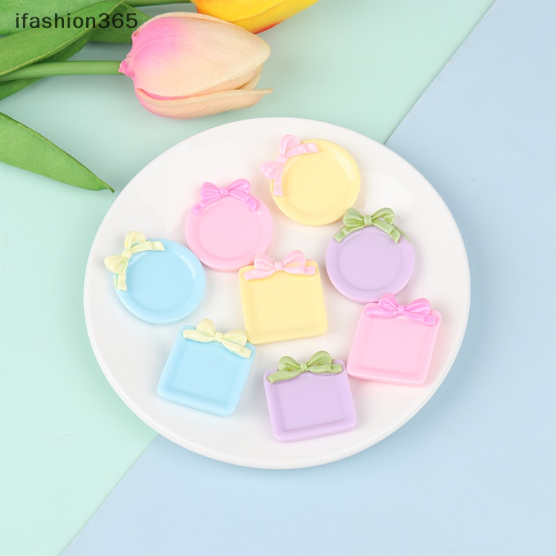 Set 5 Đĩa Đựng Món Tráng Miệng Mini Tỉ Lệ 1: 12 Dùng Trang Trí Nhà Búp Bê