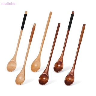 Muỗng Cà Phê Cán Dài Bằng Gỗ
