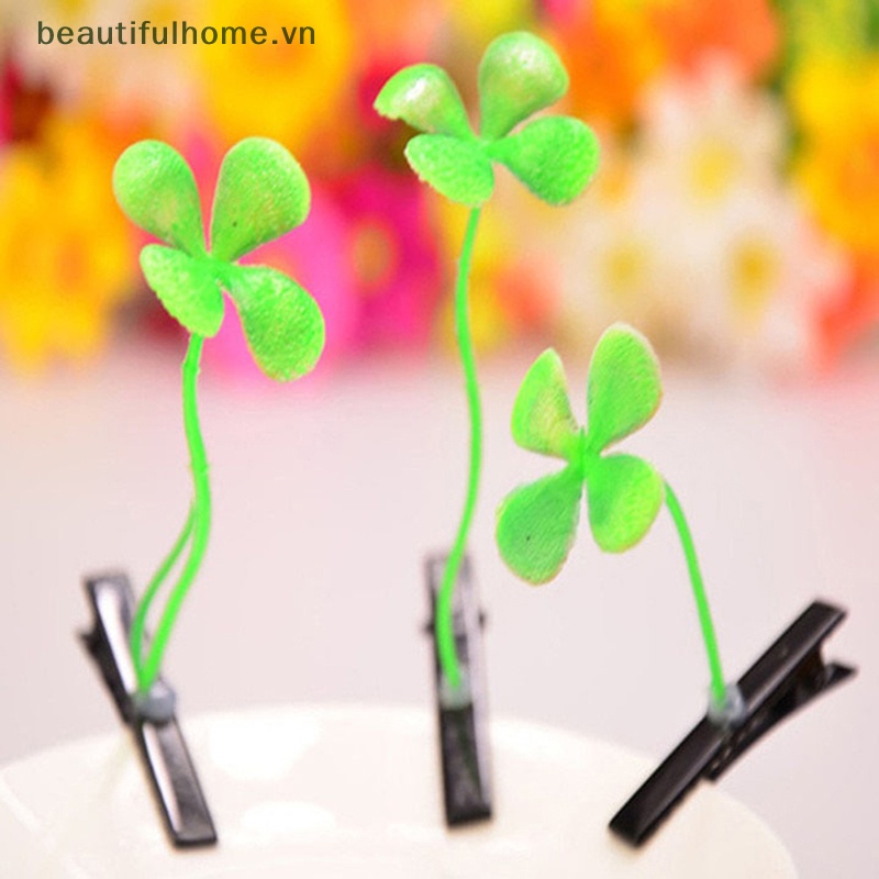 Set 5 Kẹp Tóc Hình Hoa / Bướm / Chim Mầm Non Ngộ Nghĩnh Cho Bé Gái