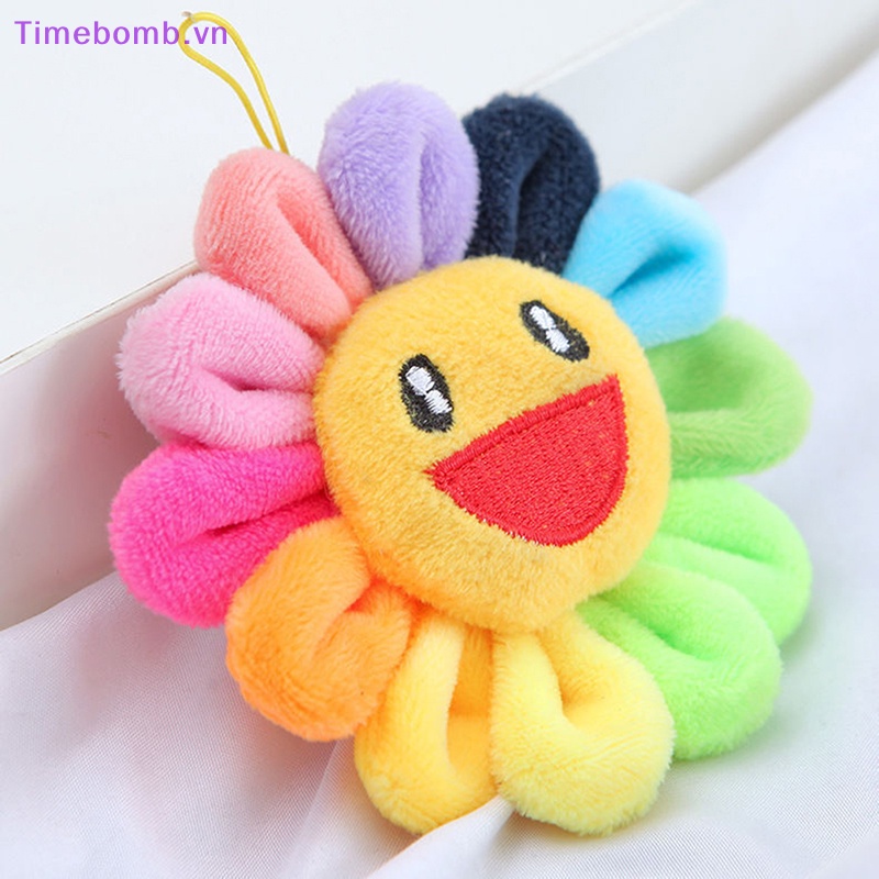 # Túi Đeo Chéo Thời Trang Hàn Cho Nữ # Móc Khóa Bông Hoa Hướng Dương Xinh Xắn Dùng Để Trang Trí Điện Thoại / Chìa Khóa