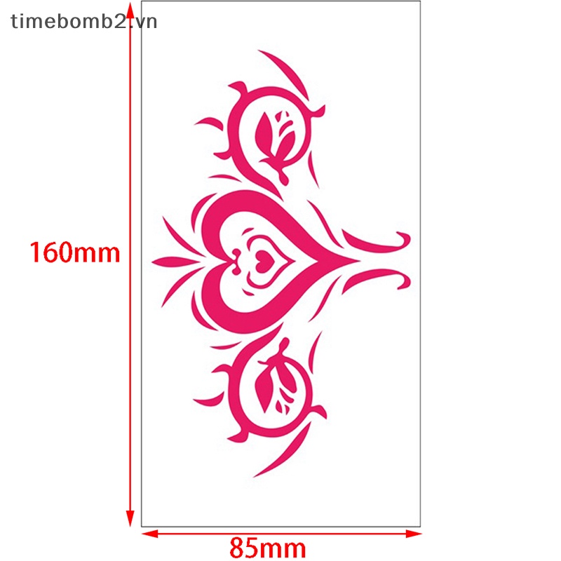 {Timebomb} Hình Xăm Dán Nữ Thần Gợi Cảm Quyến Rũ Bụng Dưới Cho Nữ.
