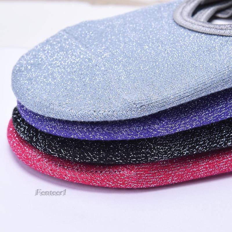 Vớ Múa Ba Lê Màu Đen Chống Trượt Mát Xa Chân Fenteer1 [Fenteer1]