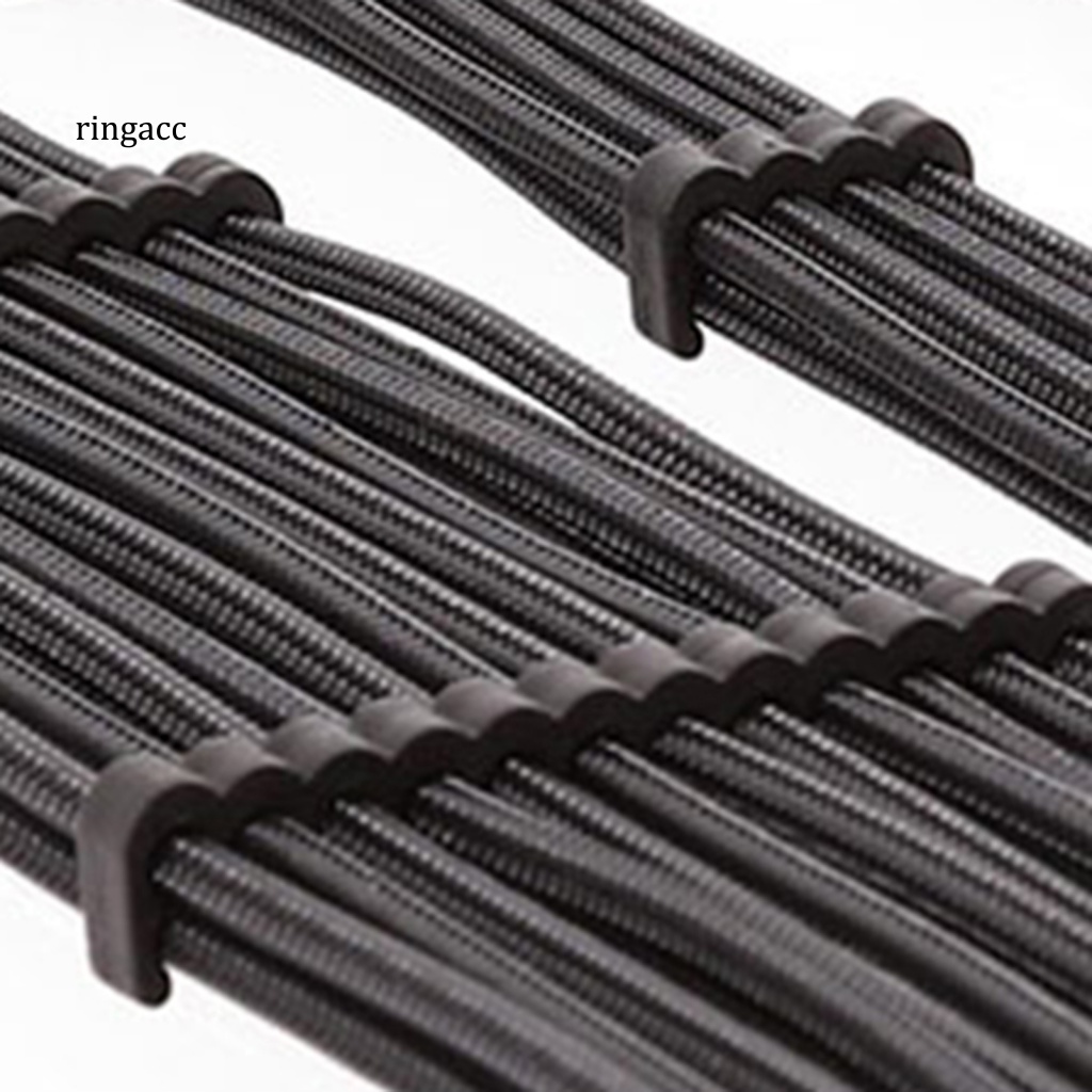 Bộ 24 Kẹp Cố Định Dây Cáp 6 / 8 / 24Pin Bằng Nhựa PP Tiện Dụng