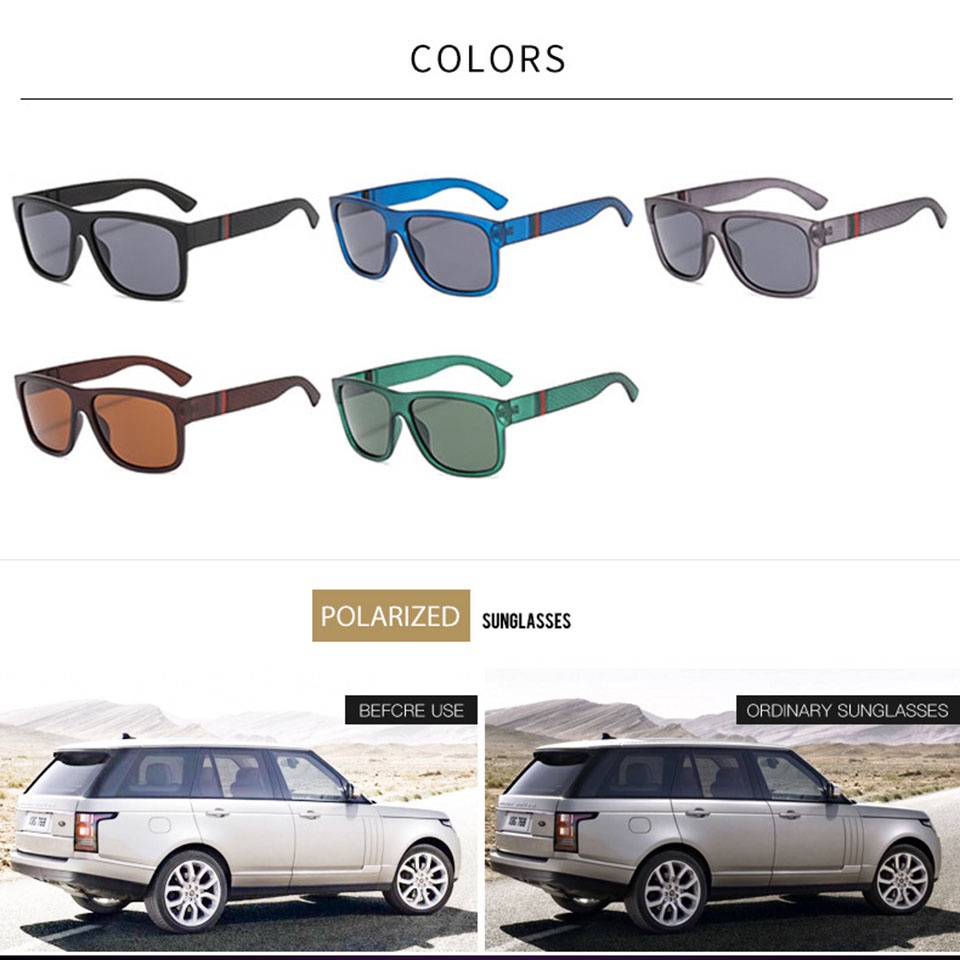 Kính Mát Phân Cực Chống Tia UV400 Thời Trang Cho Nam Và Nữ