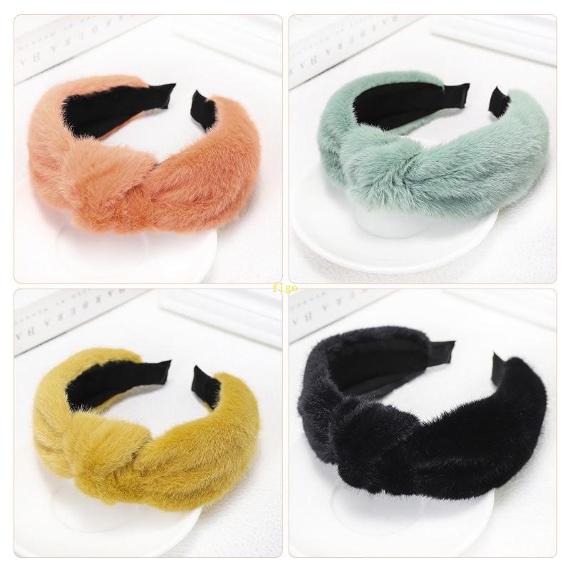 Băng Đô Lông Nhung Mềm Mại Màu Sắc Kẹo Ngọt Thời Trang Mùa Đông Dành Cho Nữ