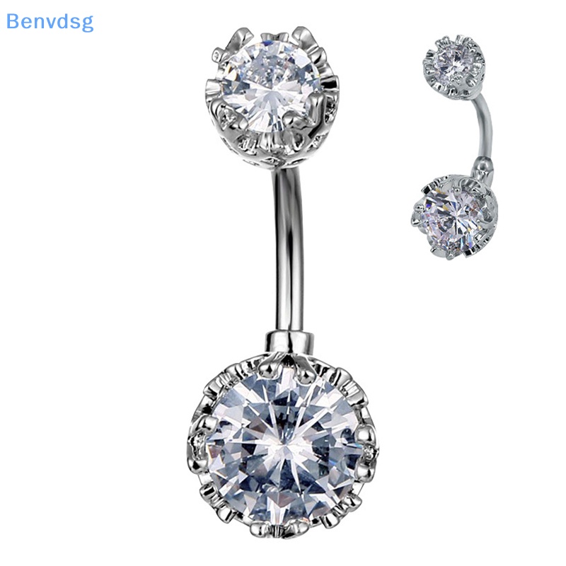 Khuyên Rốn Đính Đá Zircon Trang Sức Múa Bụng Cho Nữ