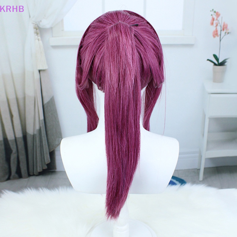 Tóc Giả 45cm Màu Tím Dùng Để Hóa Trang Nhân Vật Hankai Star Rail Kafka Mới