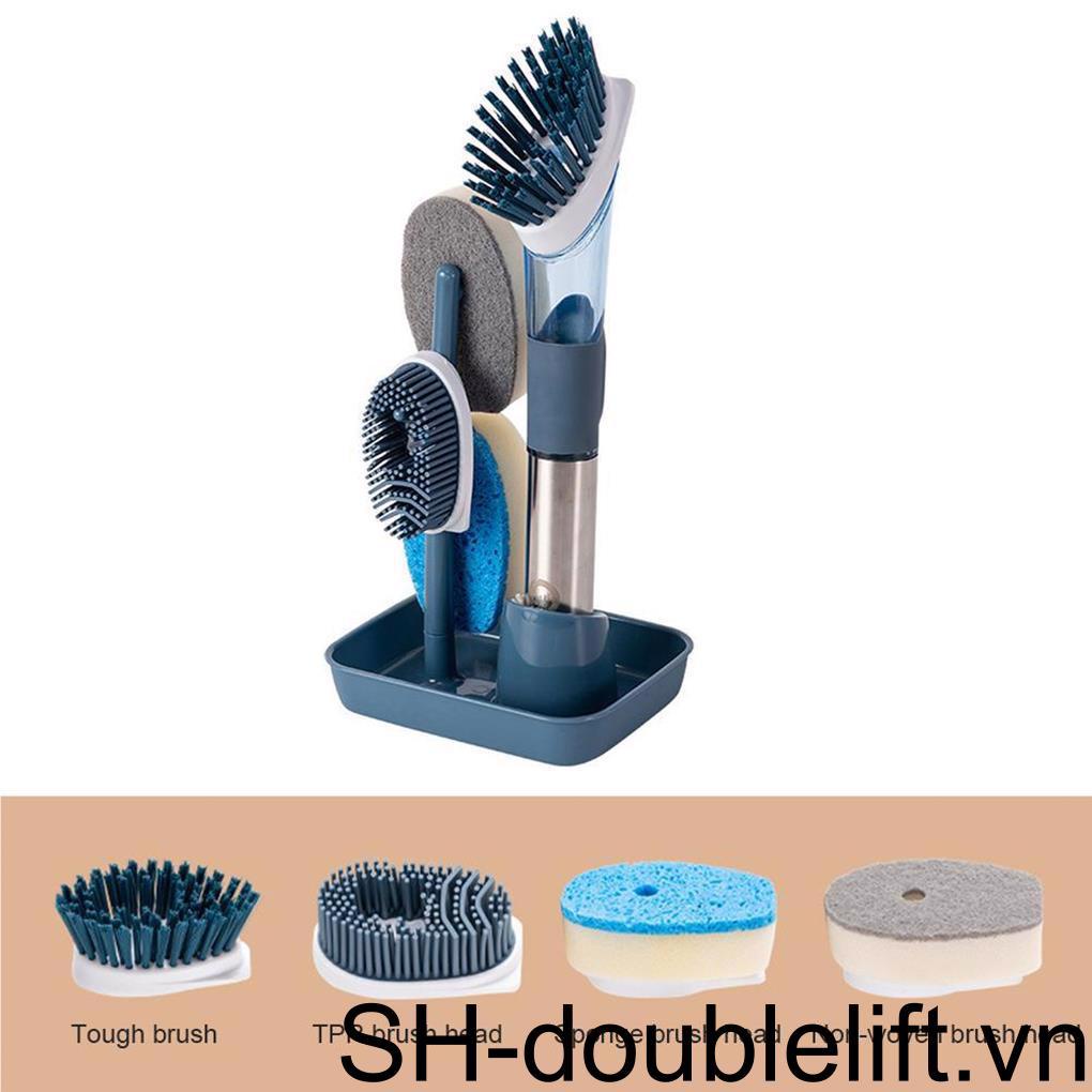 Bộ Dụng Cụ Rửa Chén Dĩa Tiện Dụng Cho Nhà Bếp