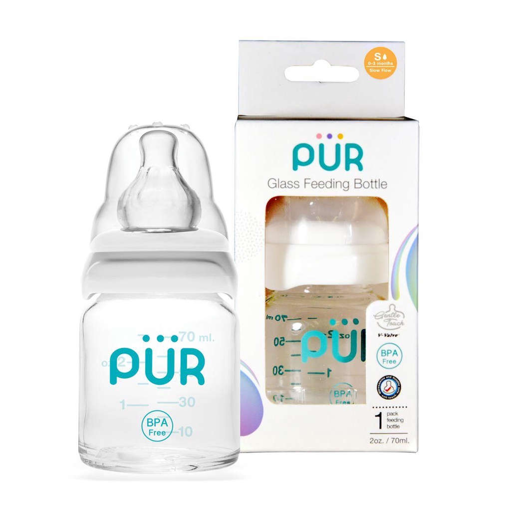 PURE NATURE - BÌNH SỮA THỦY TINH PUR