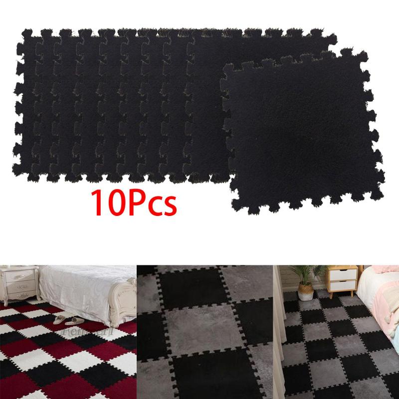 [Fenteer1] Set 10 Thảm Xốp Lót Sàn 30x30cm Cho Bé Chơi Nông Trại