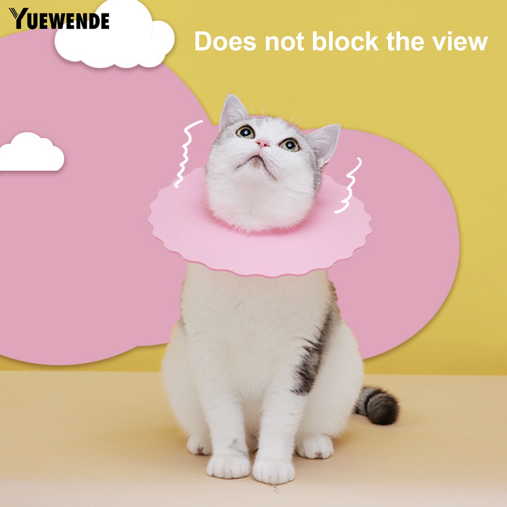 Bộ 5 Vòng Đeo Cổ Chống Cắn / Chống Đá Siêu Nhẹ Bảo Vệ Vết Thương Cho Thú Cưng