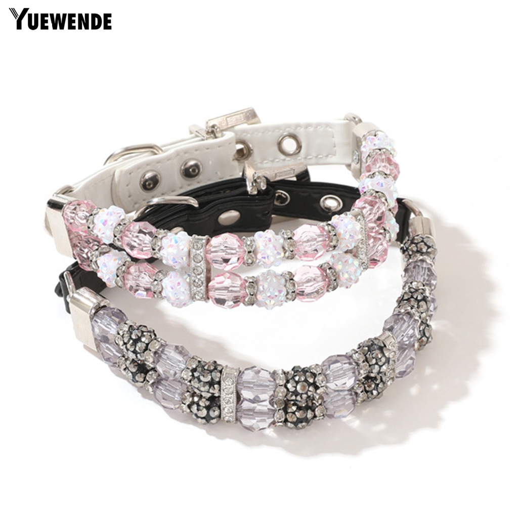 Vòng Cổ Đính Hạt Chống Đứt An Toàn Cho Thú Cưng