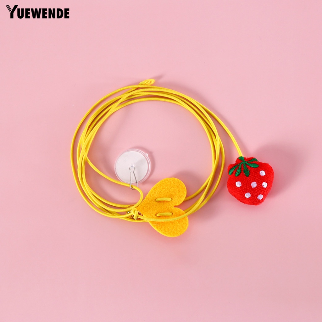 Đồ Chơi Nhồi Bông Hình Chuột / Dâu Tây Treo Cửa 200cm Cho Mèo Cưng