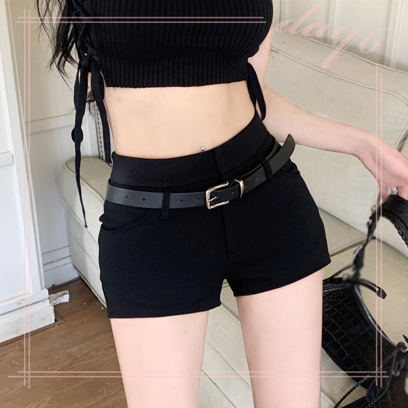 Quần Short Lưng Cao Ôm Dáng Gợi Cảm Cho Nữ