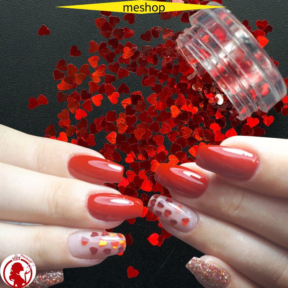 ME Hộp Kim Tuyến Trang Trí Móng Tay Lấp Lánh