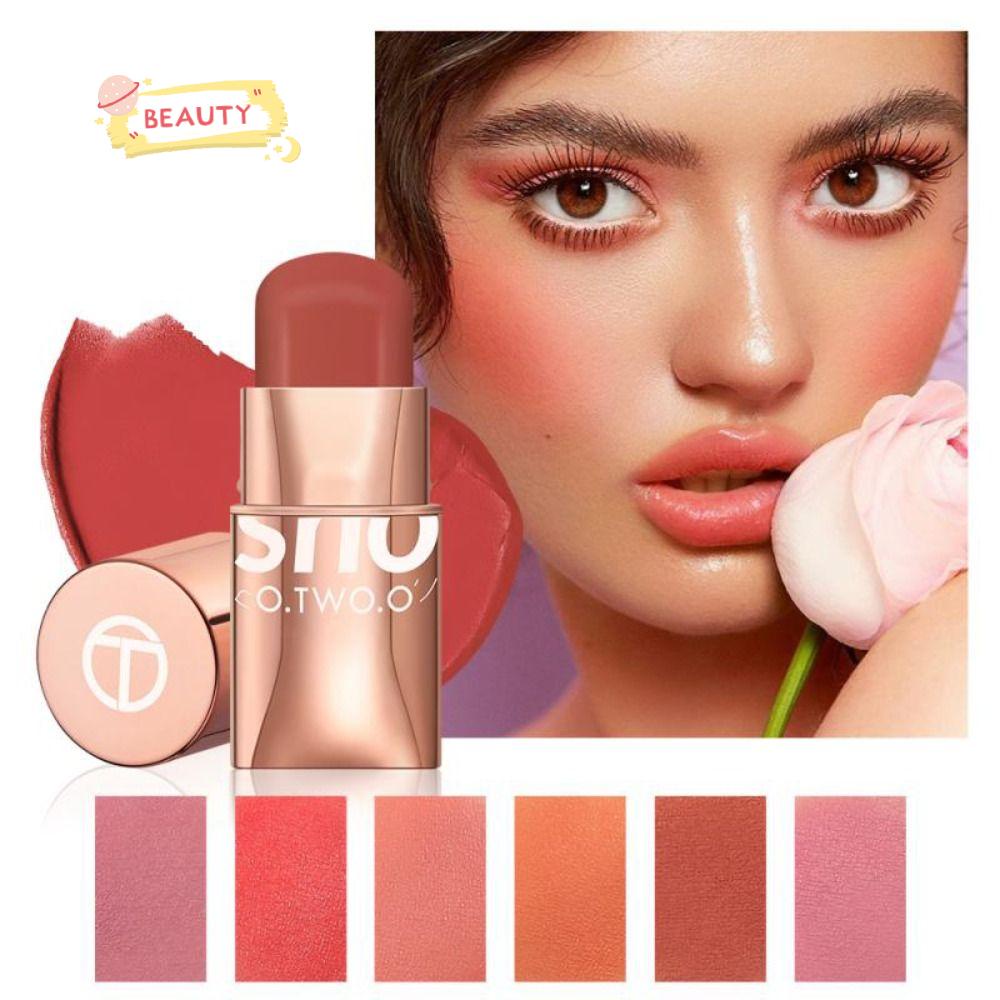 Thỏi Kem Má Hồng Tạo Khối Trang Điểm Lâu Trôi Dễ Sử Dụng