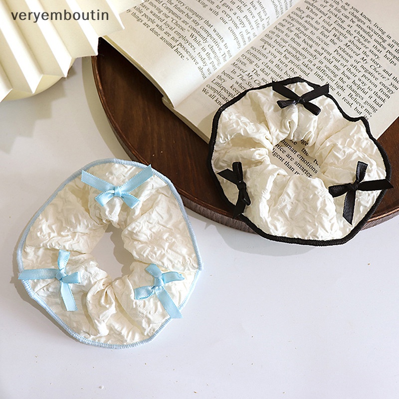 Dây Buộc Tóc Chất Liệu Da Độ Co Giãn Cao Phong Cách Hàn Quốc