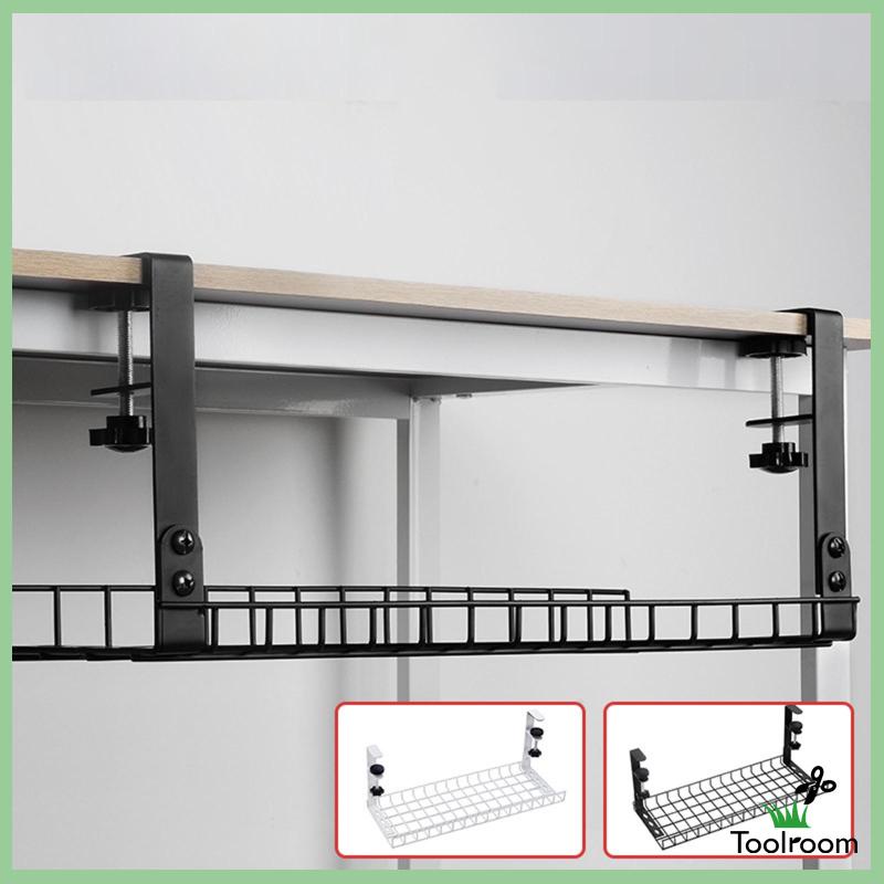 Dụng Cụ Sắp Xếp Dây Cáp Dưới Bàn Không Cần Khoan Cho Phòng Học / Nhà Bếp