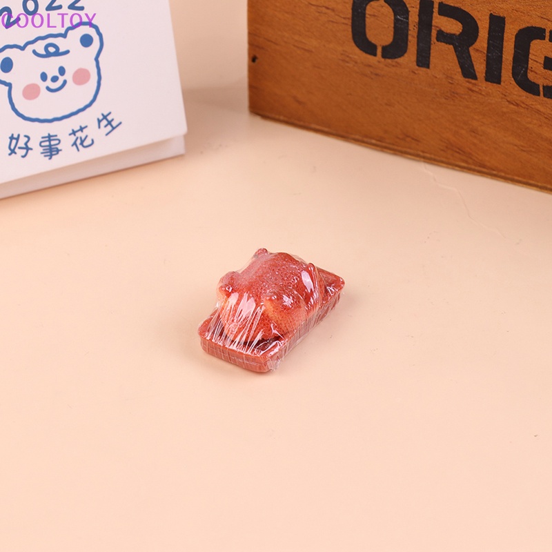 1 Set Mô Hình Gà Nướng 1 / 12 Trang Trí Nhà Búp Bê