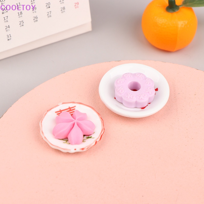 1 Đĩa Sứ Mini 1: 12 Tự Làm Đồ Trang Trí Nhà Búp Bê