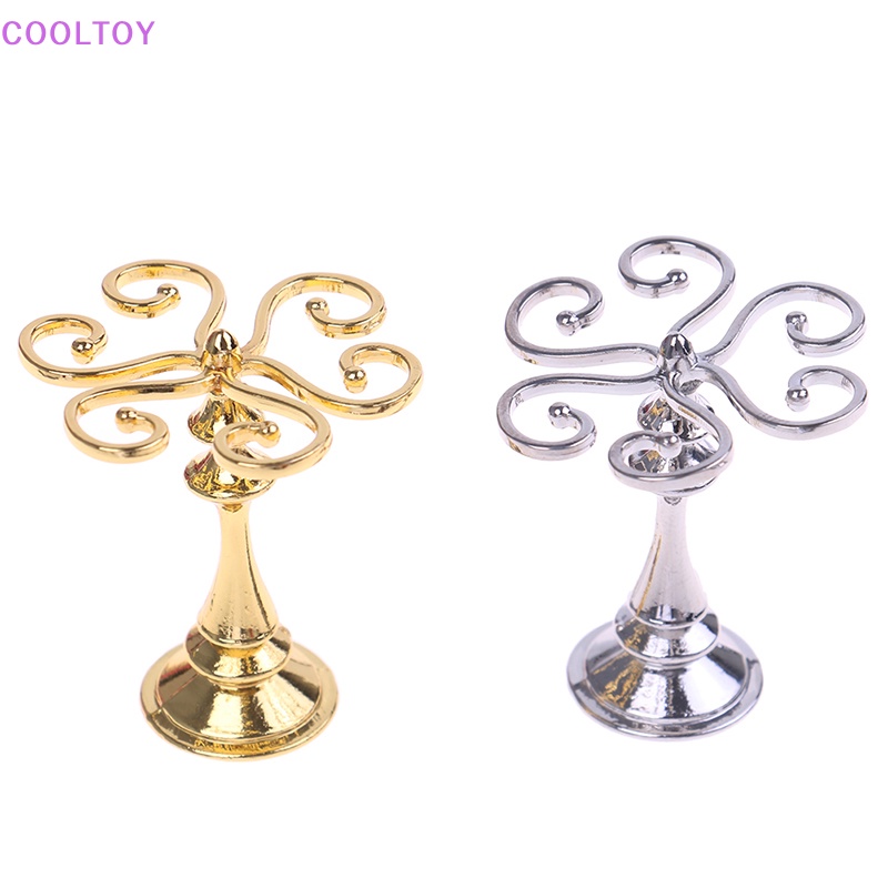 Cooltoy Giá Đỡ Cốc Nước mini Bằng Kim Loại Dễ Thương Trang Trí Nhà Búp Bê 1: 12