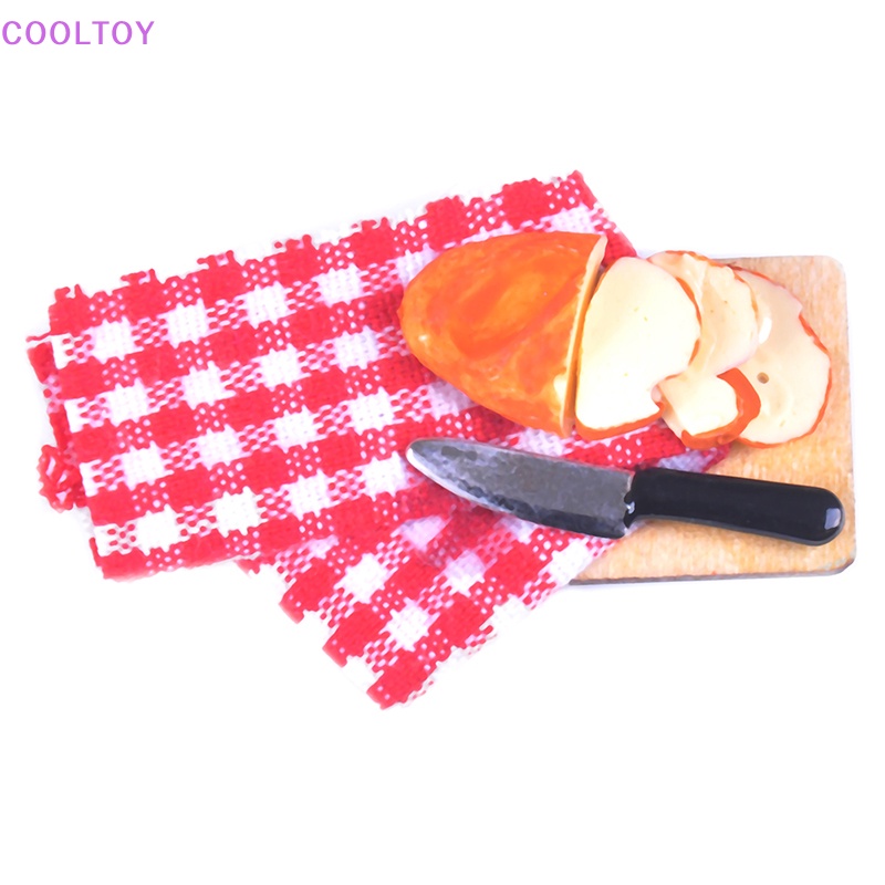 Cooltoy Mô Hình Thớt Bánh Mì Tỉ Lệ 1: 12 Trang Trí Nhà Búp Bê