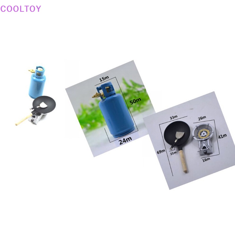 Cooltoy Bộ Đồ Chơi Nhà Bếp Cao 5cm Tỉ Lệ 1: 12