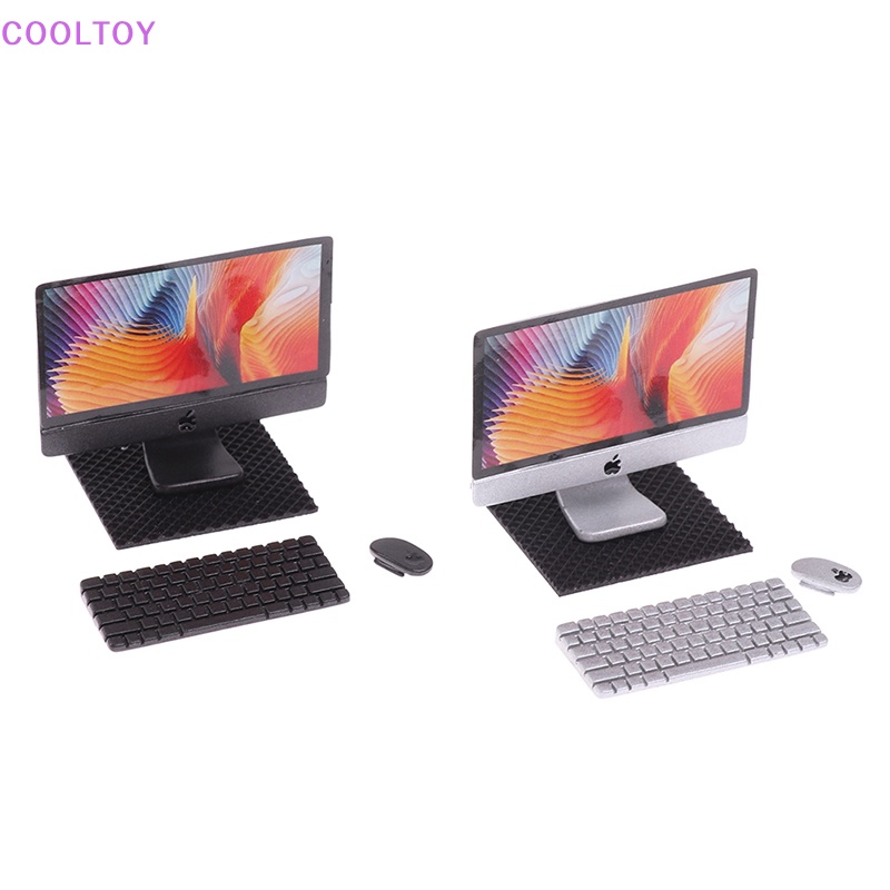 Cooltoy Bộ Máy Tính Đồ Chơi Búp Bê Cỡ 1 / 12