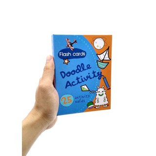 Flash Card - Doodle Activity Blue (25 Activity Cards)