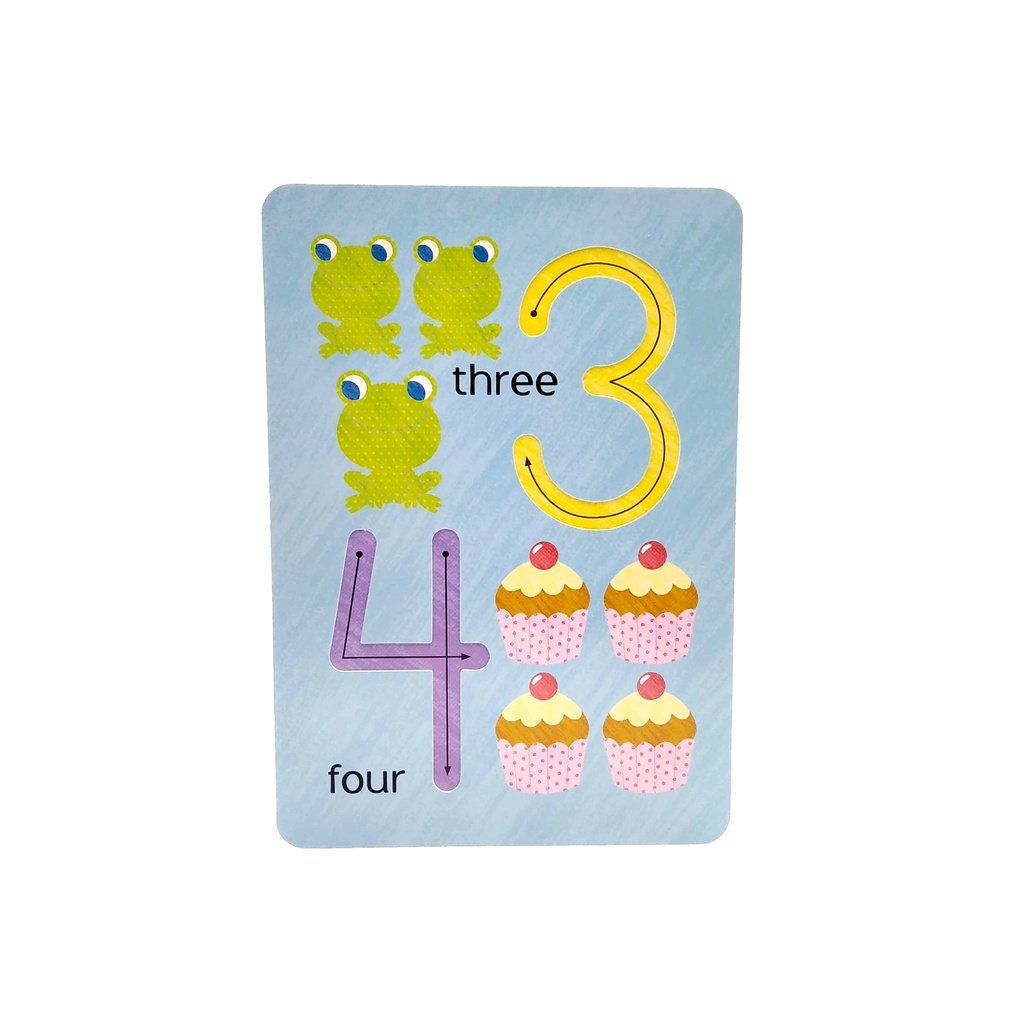 Little Genius Cards: Learn 123 Touch & Trace Educational Fun